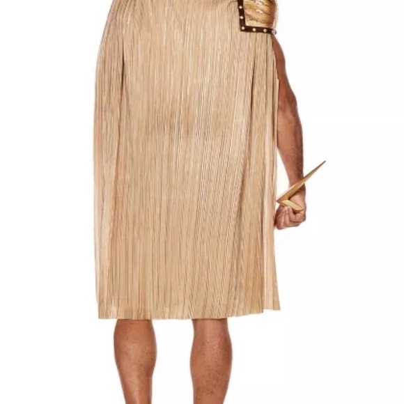Spirit Men's Zeus Costume in White and Gold - Picture 2 of 5